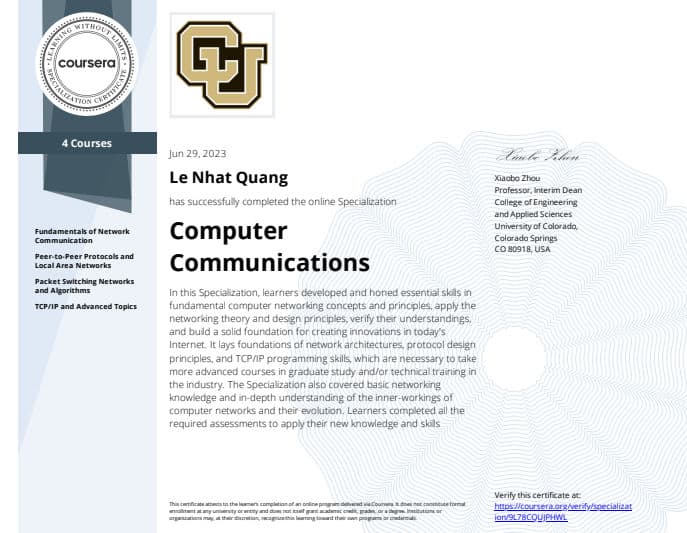 Computer Communications